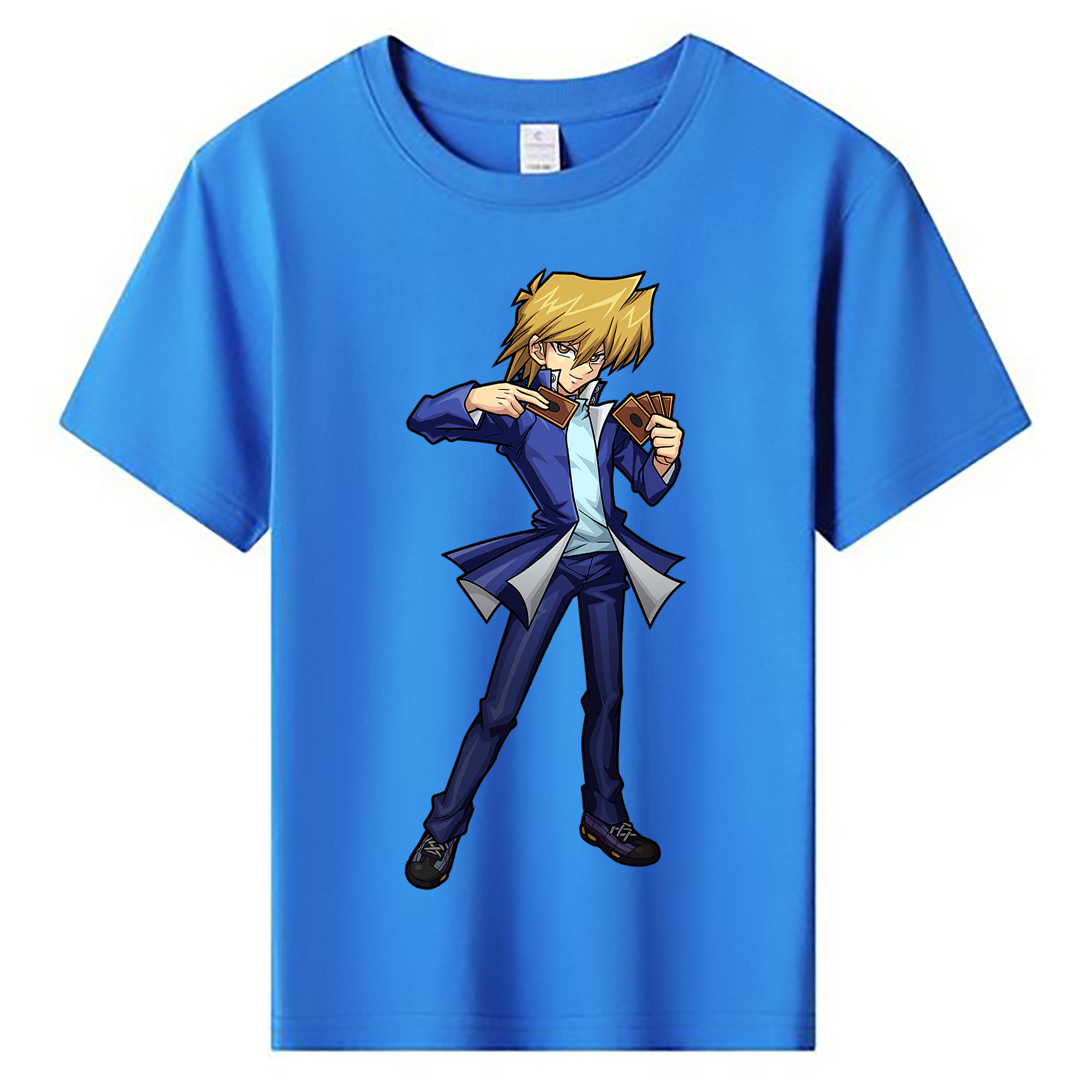 （画像用） 遊☆戯☆王 Yu-Gi-Oh! 綿100％キッズTシャツ（フロントプリント）
